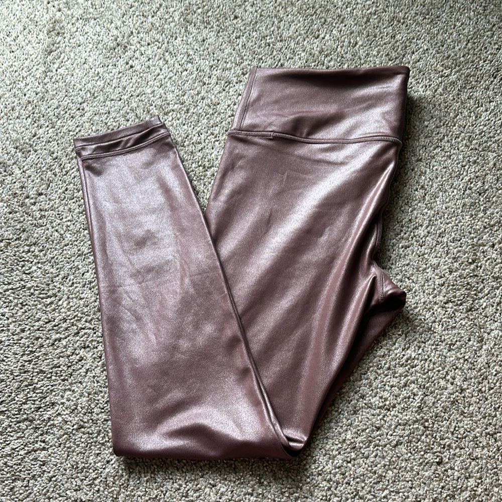 Athleta shine leggings size M never warn relishing!!